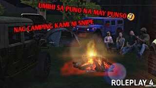 Nag Camping kami nila snipe| RP# 4