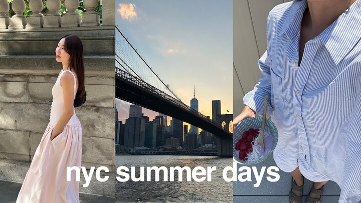 LIFE IN NYC | chill summer days, what I’ve been reading