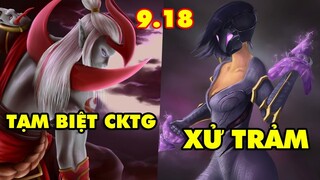 TOP 5 vị tướng bị Riot TRẢM trong LMHT 9.18: 2 hot Xạ Thủ đi đời - Aatrox chia tay CKTG 2019