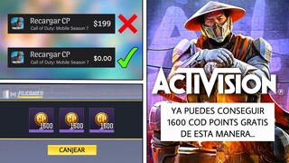 CORRE!!! ACTIVISION ESTA REGALANDO 1600 COD POINTS GRATIS EN COD MOBILE Con Google play