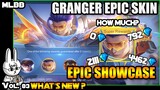 GRANGER AGENT Z - EPIC SHOWCASE EVENT - HOW MUCH DID WE SPEND?? - MLBB WHAT’S NEW? VOL. 83
