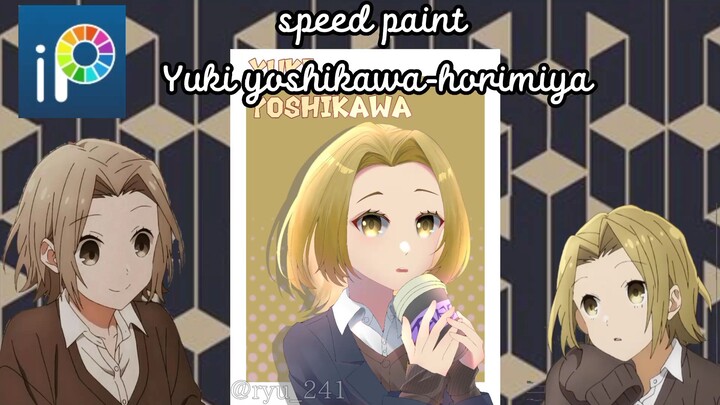 speed paint Ibis paint x       yuki yoshikawa-Horimiya