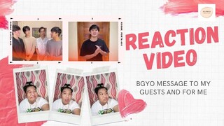 BGYO`s Message to Reactors | Emotional Gurl? | Reaction Video) Alphie Corpuz