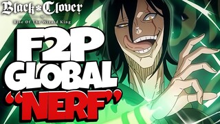 Black Clover Mobile Global BLACK CRYSTAL "NERF" WILL NOT AFFECT F2P PLAYERS (I'M PROOF) & HERE'S WHY