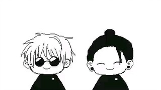 [Jujutsu Kaisen / Tulisan Tangan] Gojo Satoru & Jay yang ingin membuatmu tertawa