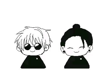 [Jujutsu Kaisen / Handwritten] Gojo Satoru & Jay who want to make you laugh