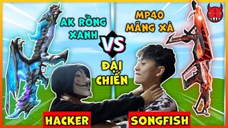 [MINI WORLD] ĐẠI CHIẾN AK RỒNG XANH VS MP40 MÃNG XÀ CÙNG HACKER