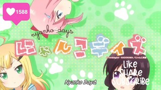 Nyanko Days EP.12 End Sub Indo