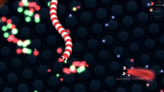 small vs big slither io #5#game