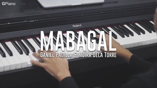 Daniel Padilla & Moira Dela Torre - Mabagal (Piano Cover)