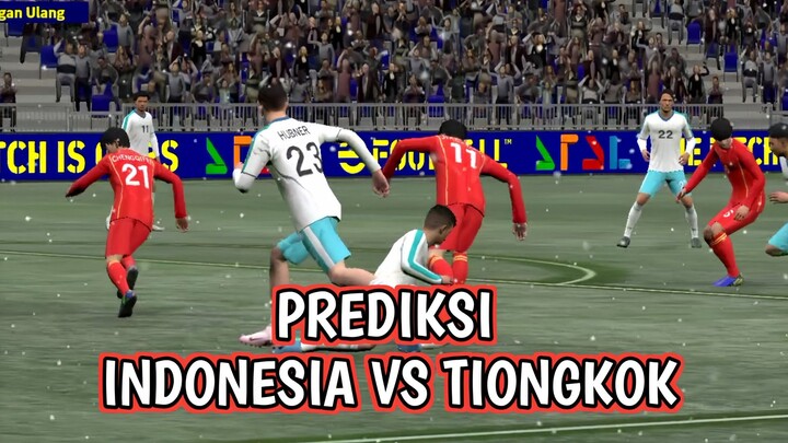 Prediksi Indonesia vs Tiongkok Kualifikasi Piala Dunia Round 3