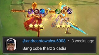 THARZ 3 CADIA X SUMMONER!! MAGIC CHESS MOBILE LEGENDS