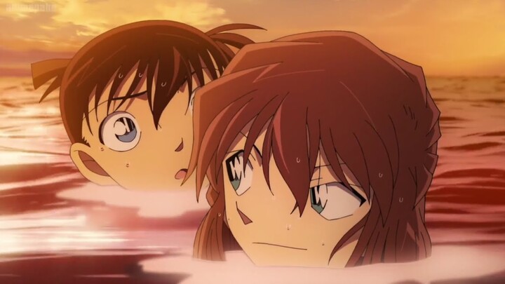 Edogawa Conan And Haibara Ai Best Moments-Detective Conan Black Iron Submarine-3 #detectiveconan#new