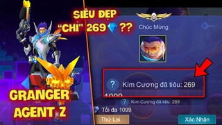 MLBB | SAVAGE VỚI GRANGER AGENT Z: SKIN EPIC &quot;CHỈ&quot; 269 KIM CƯƠNG? KHÓ THỞ KHI GẶP TEAM 11 SKILLS CC!