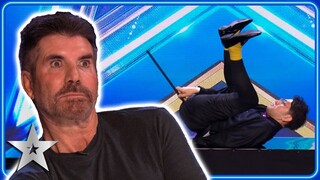 Ichikawa fires a DART with his FART! | Auditions | BGT 2023