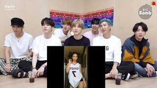 BTS Reaction to DOUGIE X YOU'RE PERFECT X NO LIE TIKTOK COMPILATION