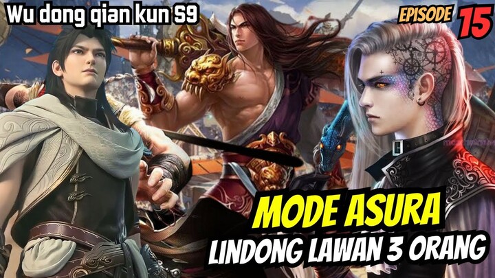 Sendirian lawan tiga master ranah kehidupan mendalam sekaligus | SPOILER wu dong qian Kun s9