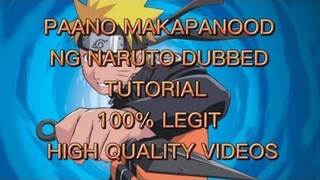 PAANO MANOOD NG NARUTO TAGALOG DUBBED TUTORIAL (MarkTv) MarkTv #MarkTv #marktvmemes marktvmemes