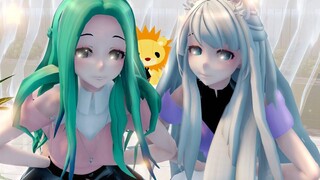 MMD My Girl X ศึกสังเวียน_โรงเรียนมอนสเตอร์ - WAA!!!! ft Naya・Haruno♛ ♕