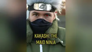 Kakashi, the Maid Ninja anime naruto kakashi manga fy