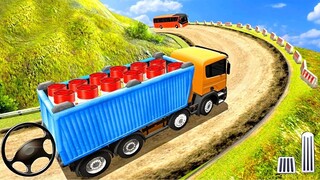 Indonesian  Cargo Truck Driver Simulation 2021 - Volvo Truck Driver Game - Android Gameplay