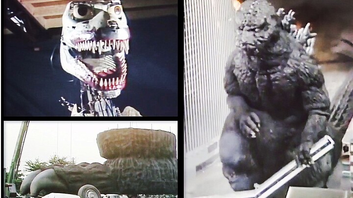 【Godzilla 1984】เบื้องหลังฉากการถ่ายทำพิเศษ (ซองหนังขนาดยักษ์/ชุดภูเขาไฟเมืองอ่าวชานเมือง/ขนาดตัวต่อต