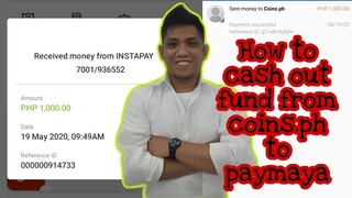 How to cash out fund from coins.ph to paymaya? Tagalog (2020)