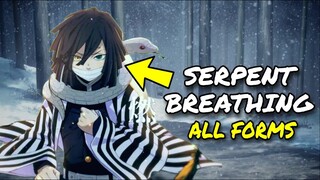 Obanai Iguro's Serpent Breathing Explained ( All Forms ... )