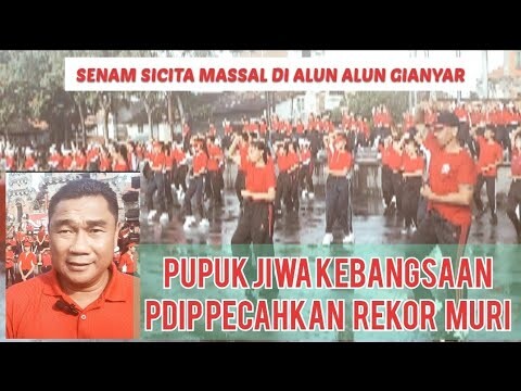 GELAR SENAM CINTA TANAH AIR, PDIP RAIH REKOR MURI