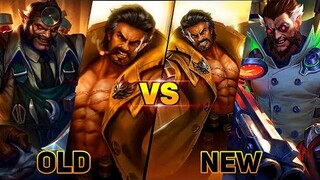 OLD VS. NEW OR REWORKED HEROES & SKINS MOBILE LEGENDS