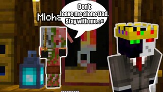 Michael WANTS his Dad Ranboo to stay with him. (WHOLESOME MOMENTS) - Dream SMP