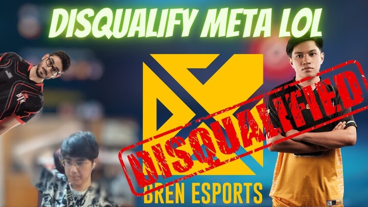 Fwydchickn reacts to Bren Esports Disqualification from the WCG Qualifiers. #DisqualifyMeta lol