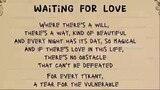 Waiting for love lyrics