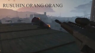 FUNNY MOMENST GTAV | NEMBAKIN ORANG ORANG