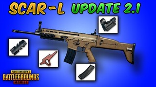 New Scar-L Update 2.1 (PUBG Mobile/BGMI) Weapon Updates/Changes Damage/Recoil/Bullet Speed...