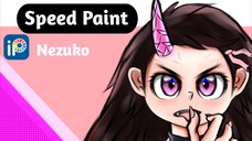 Speed Paint - Nezuko - Kimetsu no Yaiba