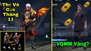 [Free Fire]/Hé Lộ Gói Đồ VQMM Vàng Mới,Review 2 Loại Thẻ Vô Cực,Vòng Quay Chế Tác,Hợp Tác Venom Mới