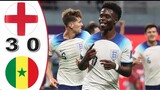England vs Senegal 3-0 Highlights & All Goals - 2022
