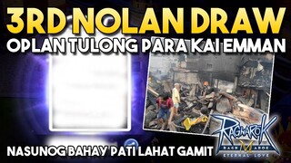 3RD NOLAN DRAW & TULONG PARA KAI EMMAN - RAGNAROK MOBILE