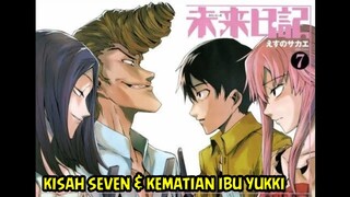 Ngeri !!!! kisah seven dan kematian ibu Yukki | Mirai nikki