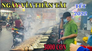 Cận cảnh quy trình làm 3000 con CÁ LÓC NƯỚNG mía chuẩn bị ngày Vía Thần Tài ở Sài Gòn | HiepVlog #31