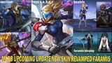 MLBB New Update Upcoming Skin Freya S.a.b.e.r Sun Epic Skin,Beatrix Starlight Skin,Revamped Faramis
