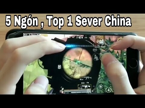 Thao Tác Tay Pubg Mobile Top 1 Sever Trung Quốc | Vẩy Sniper Như Thần