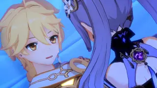 [Original God Animation] Keqing, why are you in my bed?!