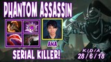Ana Phantom Assassin Hard Carry Highlights Gameplay with 28 KILLS | SERIAL KILLER! | Dota 2 Expo TV