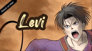The last attack. speed  drawing levi. (Attack on titan)