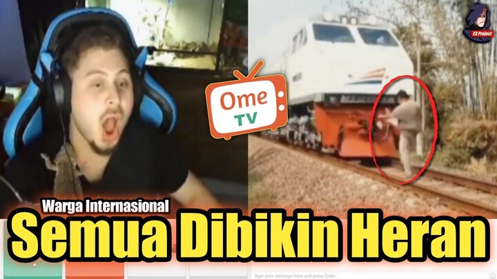 OME TV INTERNASIONAL || Si Angel Tuturanmu Nendang Kereta Api‼️