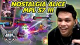 ALICE BISA JADI META DI MPL 10 ?!!! - Mobile Legends Gameplay