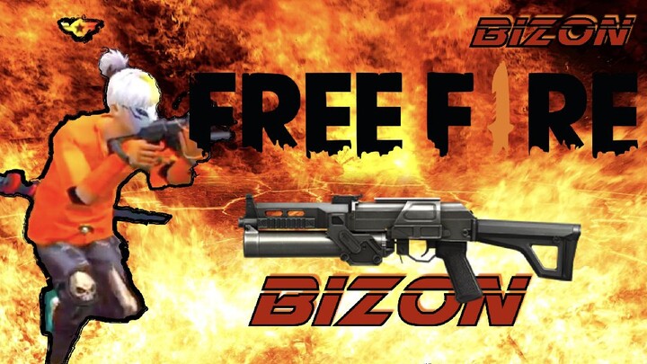 free fire| ลองปืน ไบซัน bizon|โฟกี้กะป๊อป