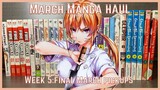 March Manga Haul | Week 5 : Food Wars, Grand Blue Dreaming, Fire Force and more!